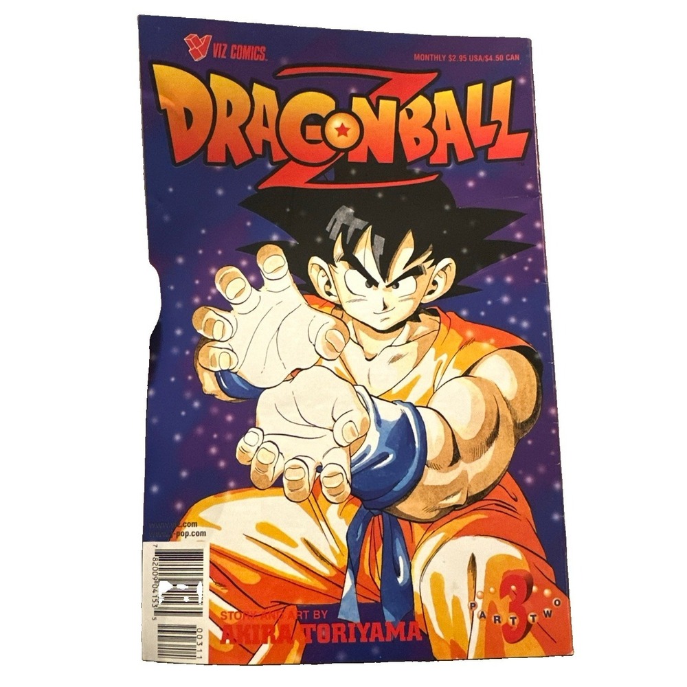 DRAGONBALL Z #3 VIZ COMICS‎ 1998 Part Two 3 Akira Toriyama